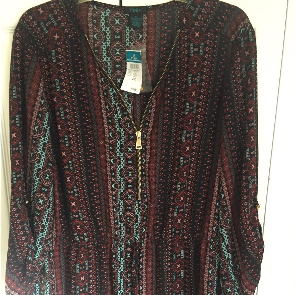 Plus size 2X top